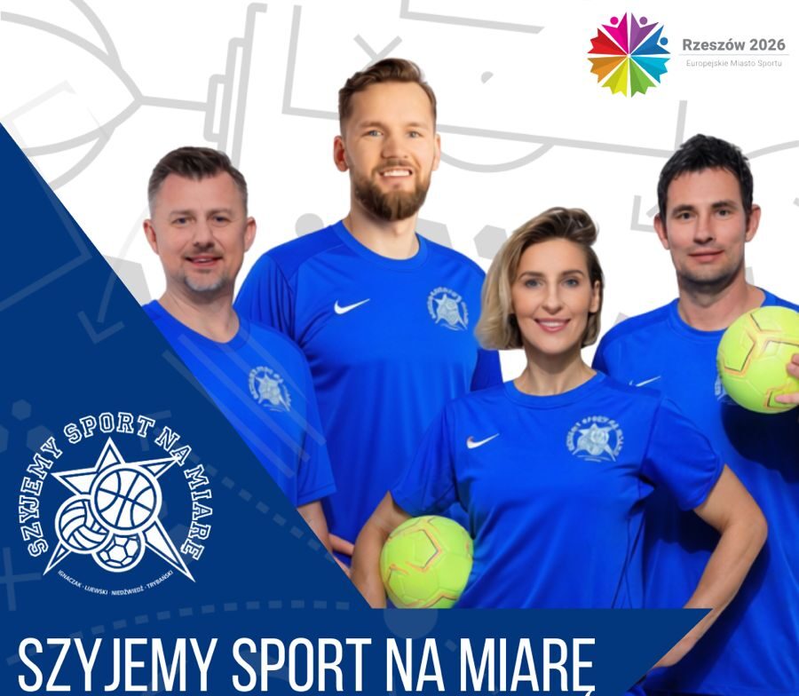 RZESZÓW ZNÓW STAWIA NA SPORTOWĄ RODZINĘ! 💙 Już 29 sierpnia 2026 r. o godz. 11:00 w Hali RCSW Podpromie odbędzie się wyjątkowy camp „Szyjemy sport na miarę – Sportowa Rodzina”. To świetny sposób na aktywne i pełne emocji zakończenie wakacji! 👨‍👩‍👧 SPORT ŁĄCZY POKOLENIA W wydarzeniu uczestniczą dwuosobowe zespoły: rodzic lub opiekun + dziecko w wieku 10–14 lat. Razem będą ćwiczyć, rywalizować, współpracować i przede wszystkim dobrze się bawić. To nie tylko sportowa aktywność, ale także okazja do spędzenia wartościowego czasu razem. 🔥 CO CZEKA NA UCZESTNIKÓW? wspólne treningi i stacje sprawnościowe, ćwiczenia ogólnorozwojowe, elementy siatkówki, piłki ręcznej i koszykówki, spotkania z gwiazdami sportu, zdjęcia i autografy, pamiątkowa koszulka dla każdego duetu. Zajęcia poprowadzą znani i utytułowani sportowcy: Krzysztof Ignaczak, Marcin Lijewski / Iwona Niedźwiedź oraz Szymon Rduch – Olimpijczyk z Tokio i legenda koszykówki 3x3. 📝 ZAPISY TRWAJĄ! Udział w wydarzeniu jest BEZPŁATNY, jednak liczba duetów jest ograniczona. O udziale decyduje kolejność zgłoszeń, dlatego warto się pospieszyć! 👉 Zapisy prowadzone są na stronie: www.szyjemysportnamiare.pl Wystarczy wypełnić formularz, podając dane rodzica/opiekuna i dziecka, a następnie oczekiwać na potwierdzenie udziału. 📍 29 sierpnia | godz. 11:00 | Hala RCSW Podpromie, Rzeszów Wydarzenie realizowane jest przy wsparciu Miasta Rzeszowa, Rzeszowskiego Ośrodka Sportu i Rekreacji oraz Hali RCSW Podpromie.