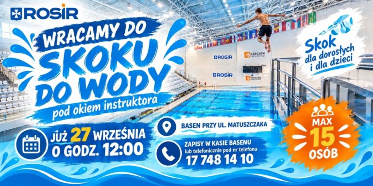 POWRACA SKOK DO WODY Z INSTRUKTOREM!